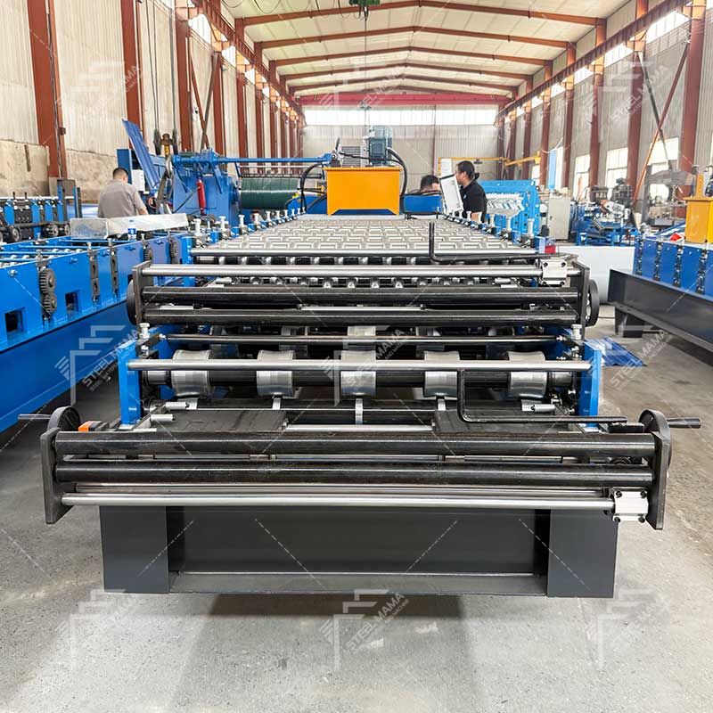 Steelmama Professional Production 840 IBR & 836 Corrugated Roofing Sheet Double Layer Machine for Cameroon