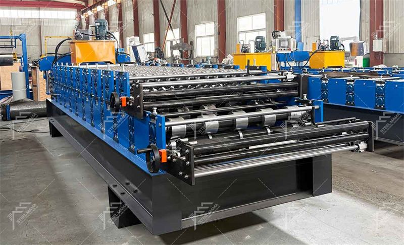 roofing sheet double layer roll forming machine