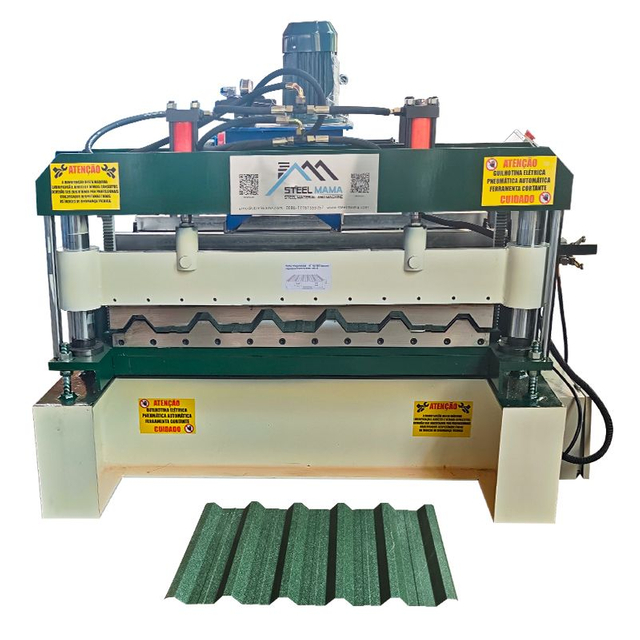 Brazil Popular Hot Sale Full Automatic TP40 Trapezoidal Roofing Sheet Roll Forming Machine