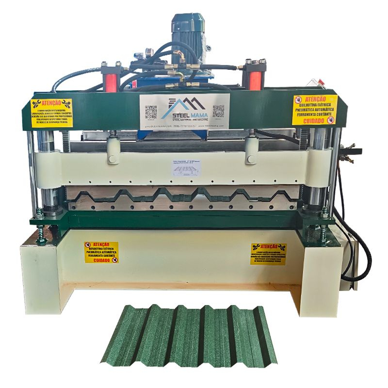 Brazil Popular Hot Sale Full Automatic TP40 Trapezoidal Roofing Sheet Roll Forming Machine