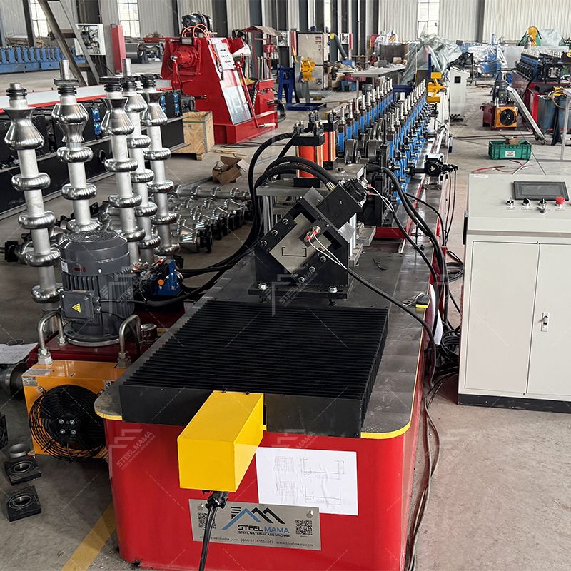 Mexico Popular Light Weight Light Steel C And U Profile Keel Roll Forming Machine