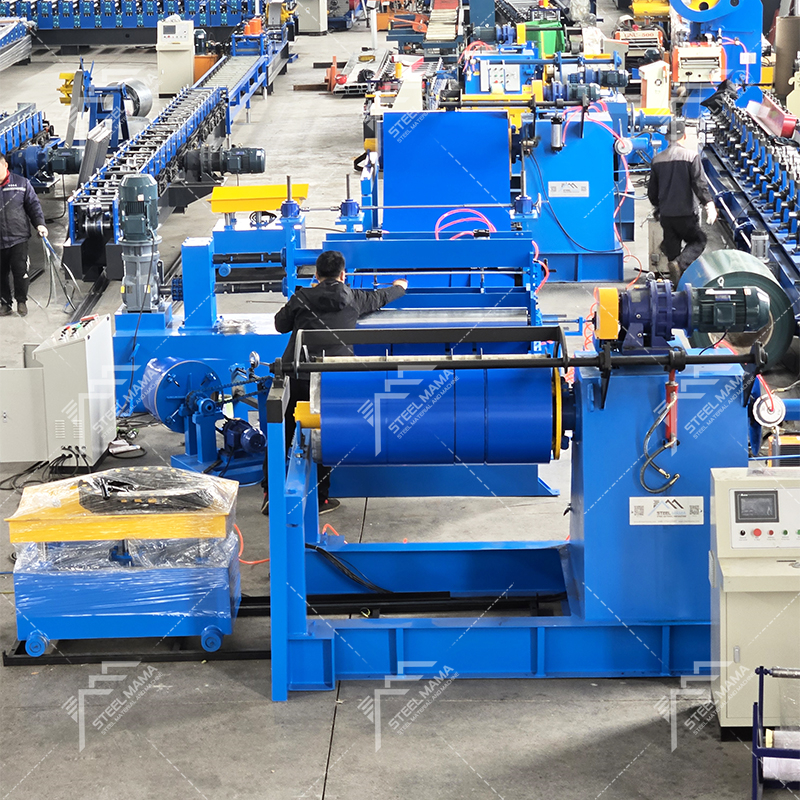 America Popular Full Automatic High Quality 1mm Metal Coil Slitting Cut To Length Machine