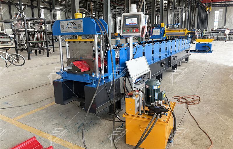 steel ridge cap roofing machine price.jpg