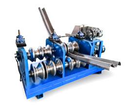 Crash Barrier Beam Bending Machine