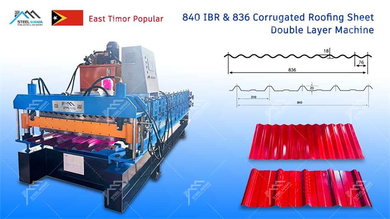 Roofing Sheet Double Layer Machine