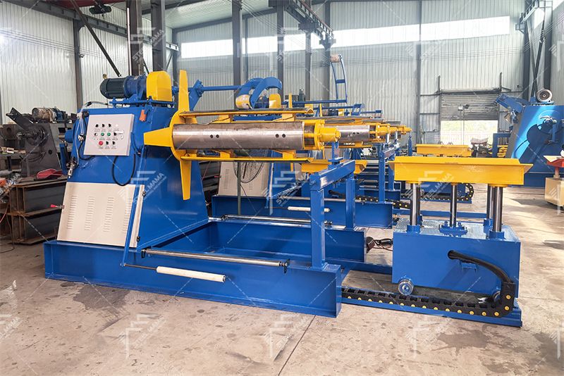7t hydraulic decoiler machine