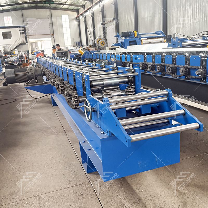 India Popular High Quality Full Automatic Steel Gutter Roll Forming Machine