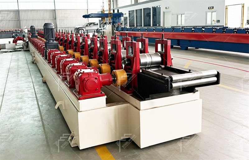 metal door frame making machine