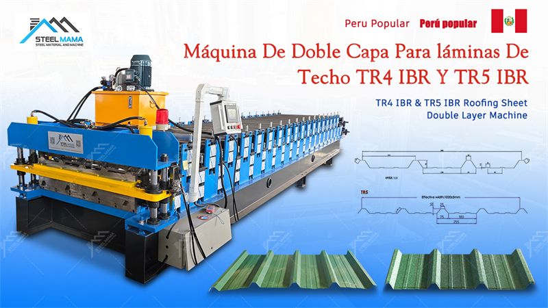 TR4 Trapezoidal cold roll forming machine