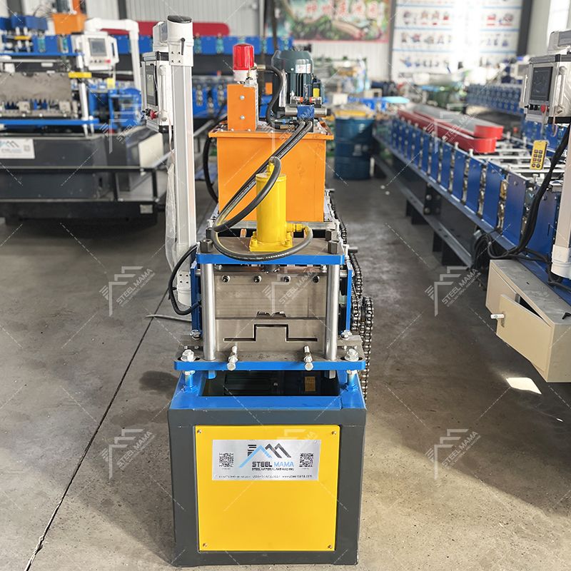Custom Design High Productivity Gutter Roll Forming Machine Gutter Making Machine