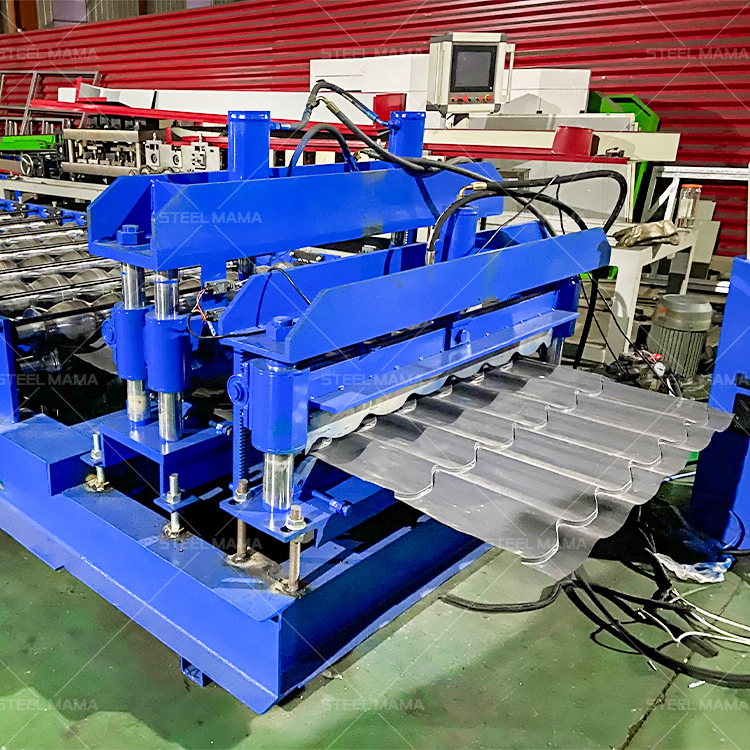 Factory Glazed Tile Metal Steel Sheet Making Zee Tile Cold Roll Forming Machine Price for sale
