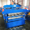 China 836 Corrugated Metal Profile Panel 868 Steel Glazed Roof Step Tile Double Layer Roll Forming Machine Price