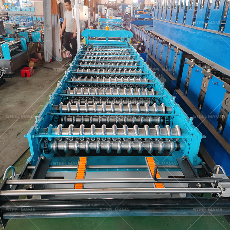 Manufacturer Bolivia Galvanized Steel Corrugated Roofing Sheet Cold Roll Forming Machine for Sale