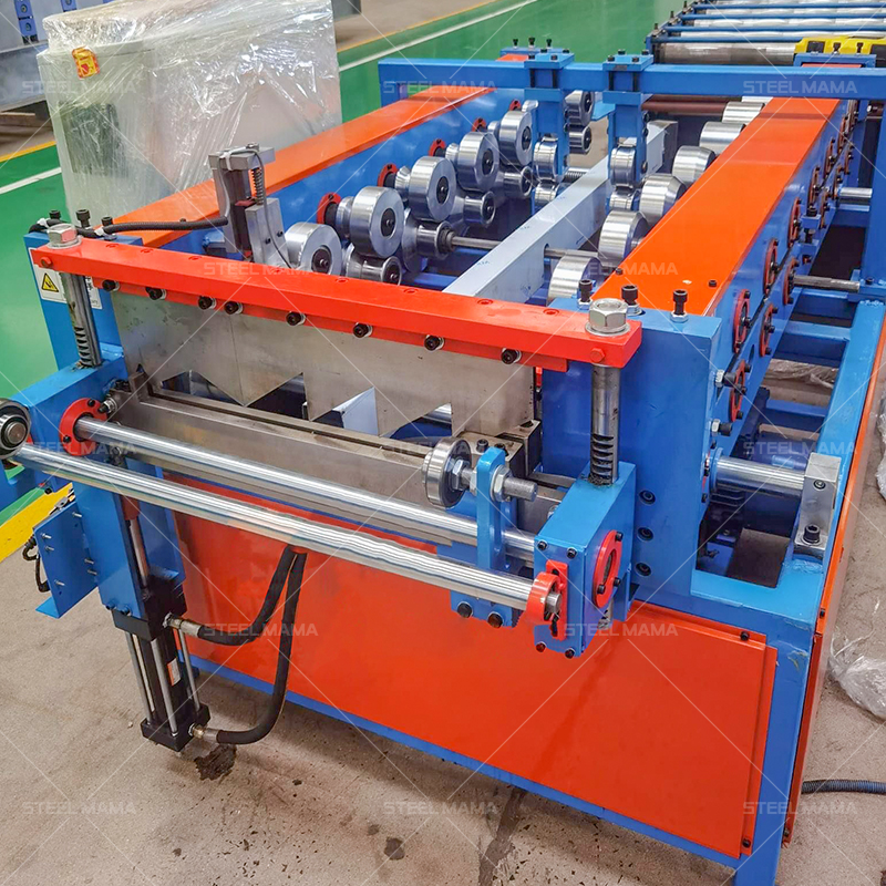 Automatic Building Material Color Steel Portable Self Lock Roofing Sheet Making Machine 