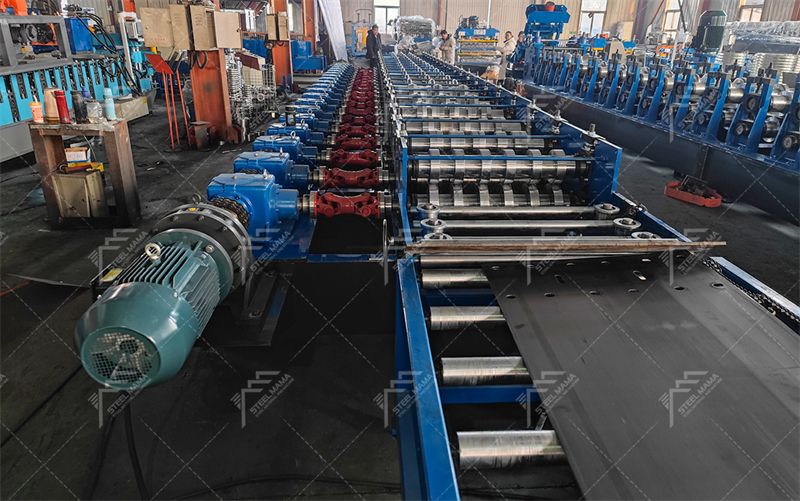 W Beam Crash Barrier Forming Machine