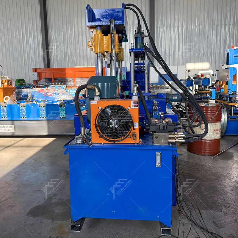 Turkey Popular K Arch Span Portable Metal Roofing Crimping Machine