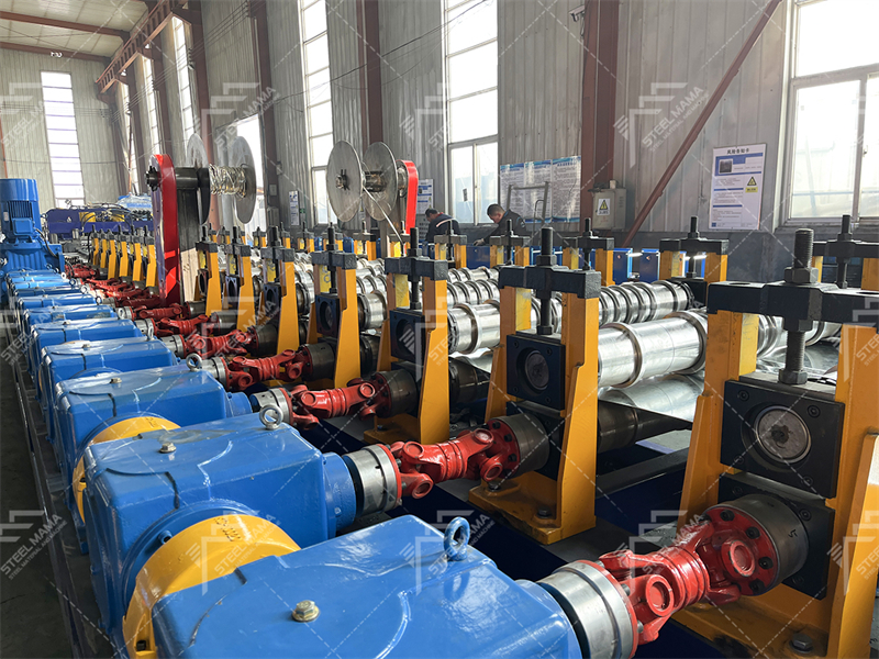 steel silo roll forming machine factory 
