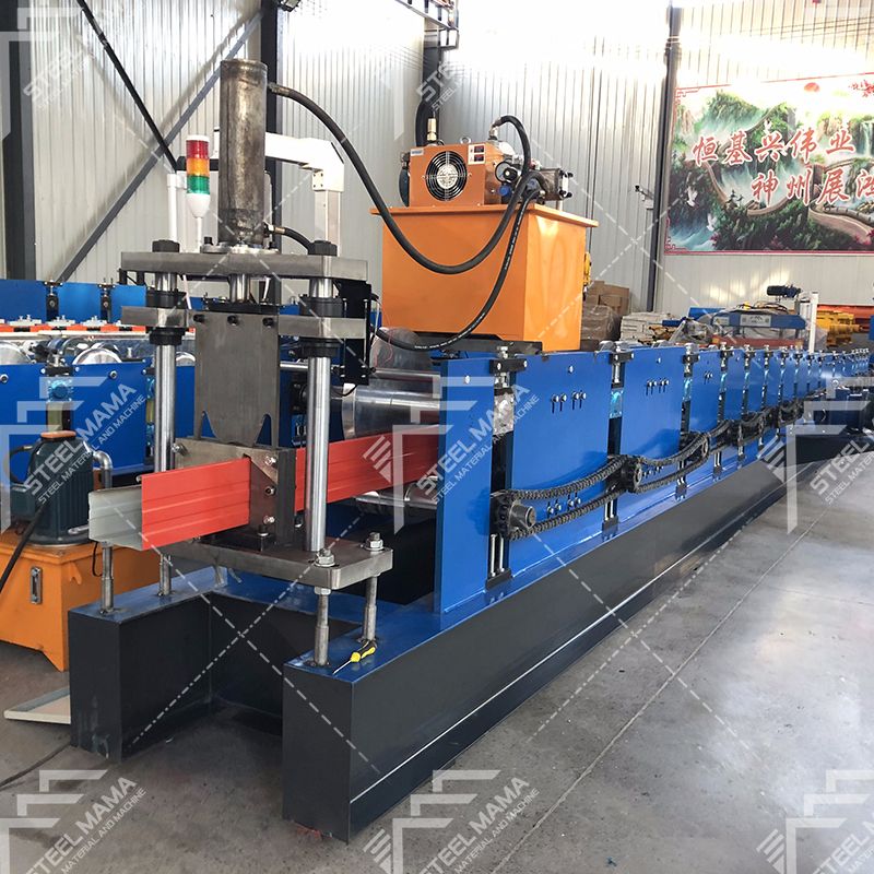 Factory Direct Sales Galvanized Metal Rain Water Gutter Profile Roll Forming Machine