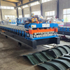 Chile Popular Long Lifespan PV4 Trapezoidal Roofing Sheet Roll Forming Machine with Crimping 