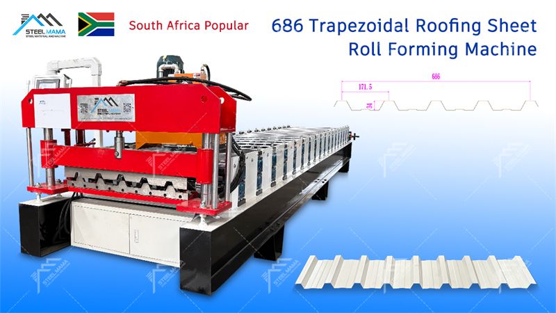 trapezoidal roofing sheets Machine
