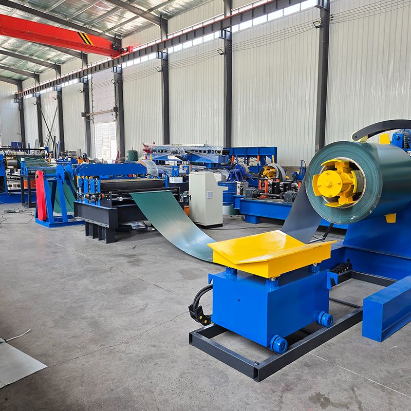 Ghana Popular Long Lifespan 1mm Leveling And Slitting Machine Line