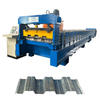 Colombia Popular High Efficiency Decking Floor Roll Forming Machine