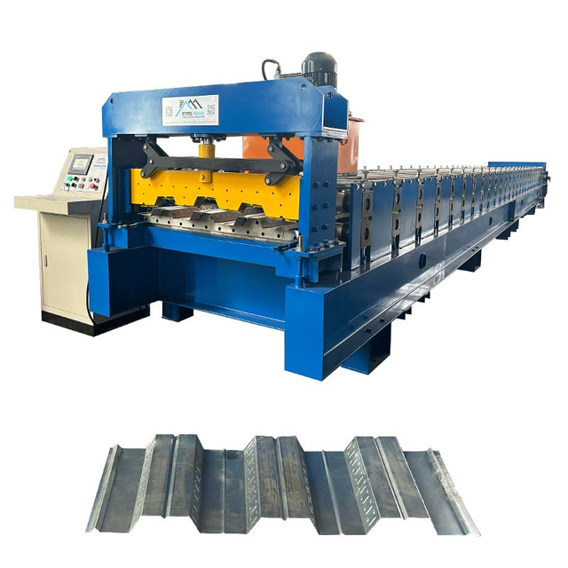 Colombia Popular High Efficiency Decking Floor Roll Forming Machine