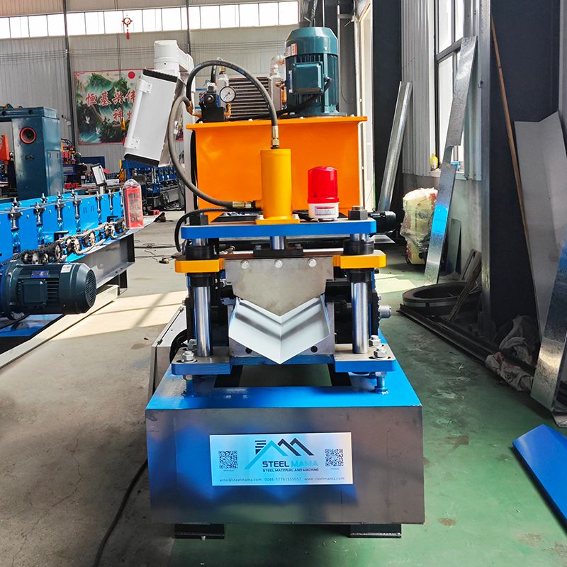 Ghana Popular High-Speed Automatic Ridge Cap Roll Forming Machine