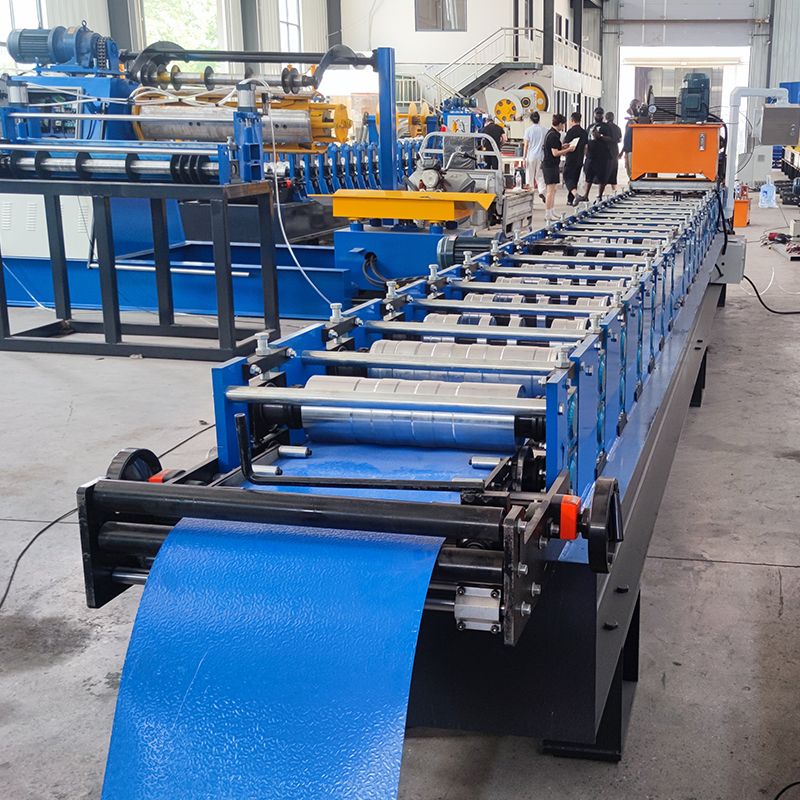 Factory Supply Easy Maintainable Standing Seam Roofing Roll Forming Machine for Ghana