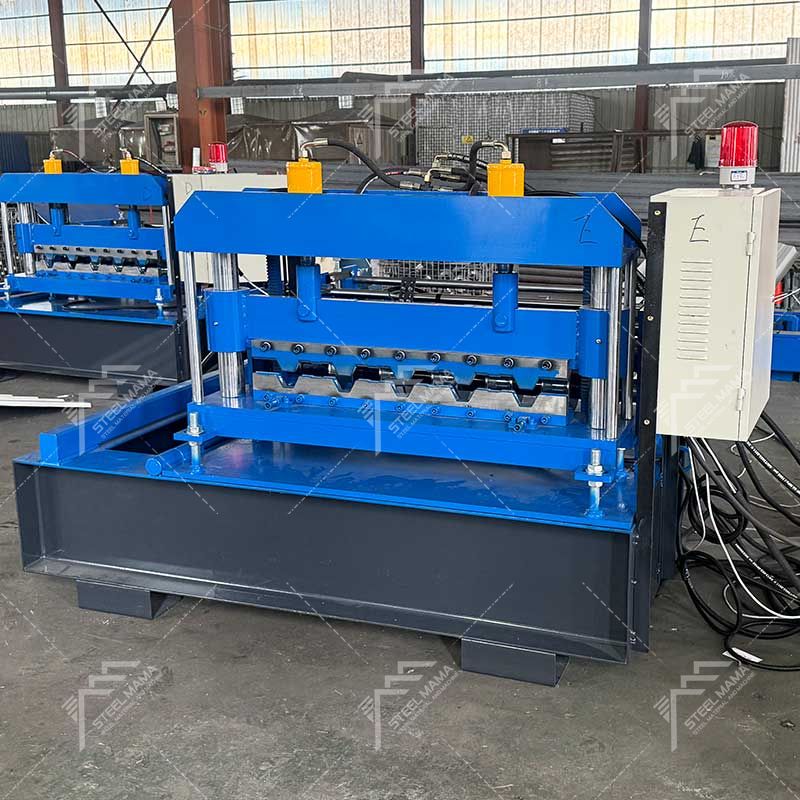 Steelmama South Africa Popular Colored Metal Trapezoid Arch Sheet Roll Forming Crimping Machine