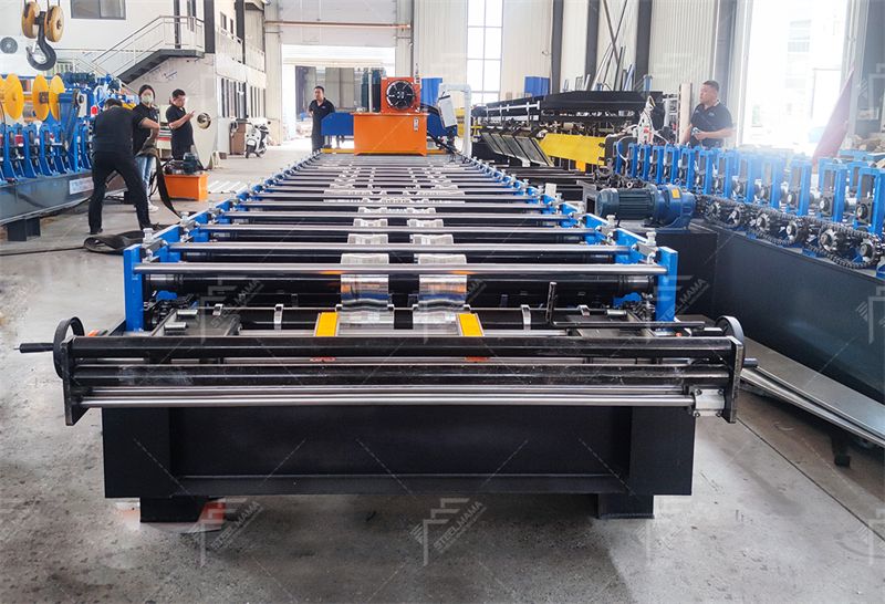 trapezoidal sheet roll forming machine factory