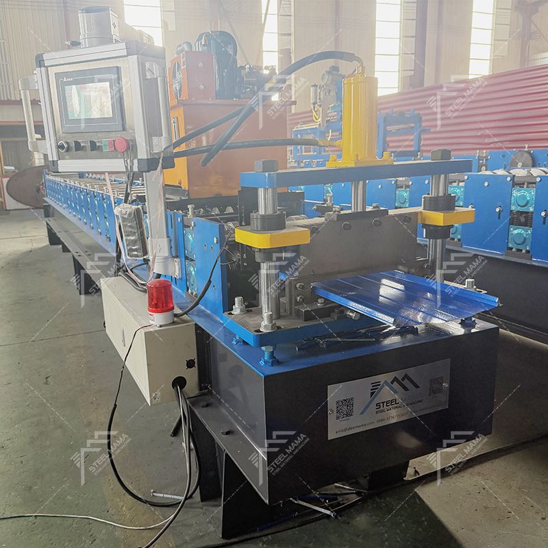 Ghana Popular High Standard Full Automatic Self Lock Roof Sheet Roll Forming Machine