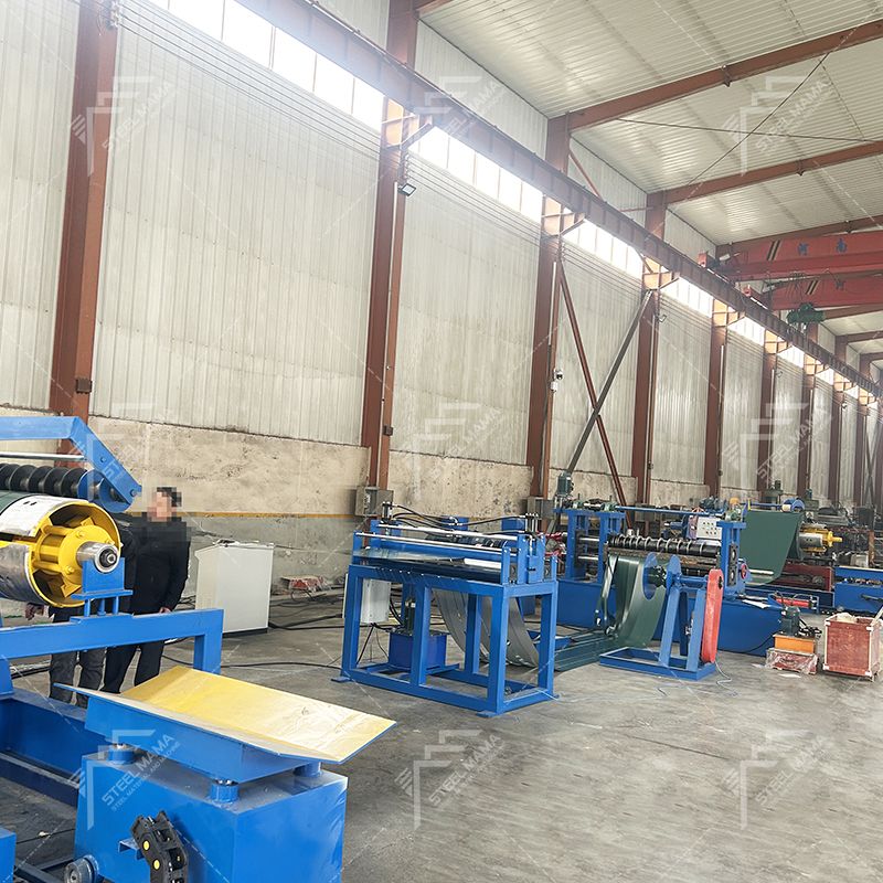 Mali Popular Modern Technology 0.3-1.5mm Metal Steel Coil Slitting Line Machine