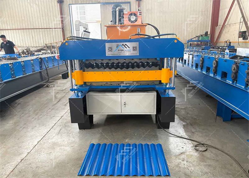 double profiles roof panel forming machine