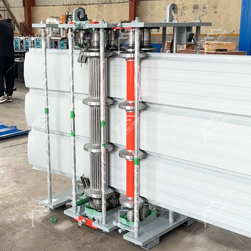 Peru Popular Hydraulic Metal Arch Steel Profile Curving Vertical Roll Forming Machine