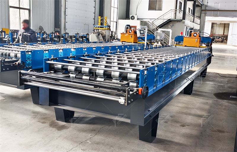Trapezoidal Roofing Sheet Roll Forming Machine