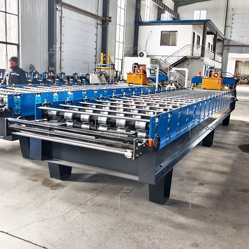 Factory Wholesale High Speed 1025 Trapezoidal Roofing Sheet Roll Forming Machine for Ghana