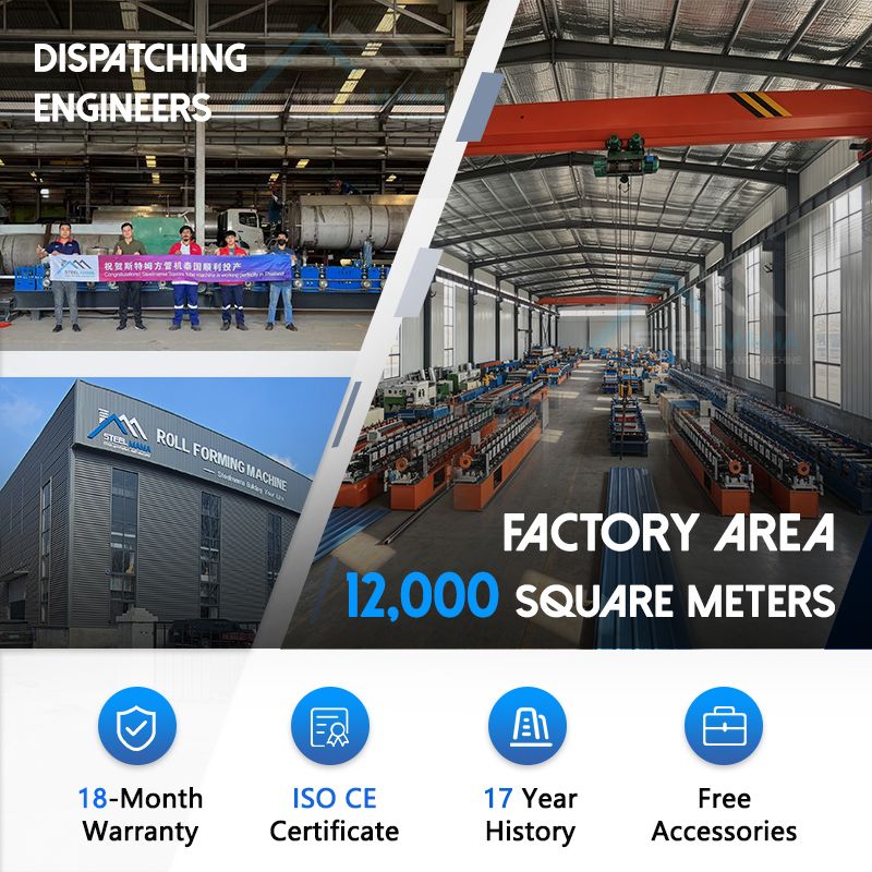 Steelmama Mexico Popular High Productivity Automatic Metal Punching Making Machine Production Line 