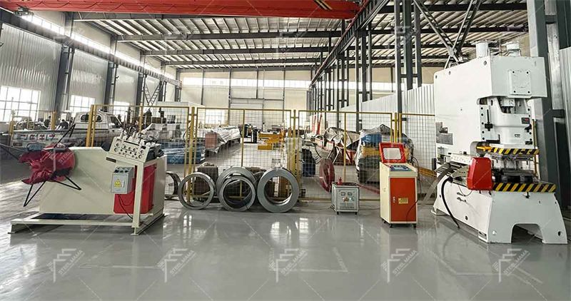 Automated Sheet Metal Punching Line 