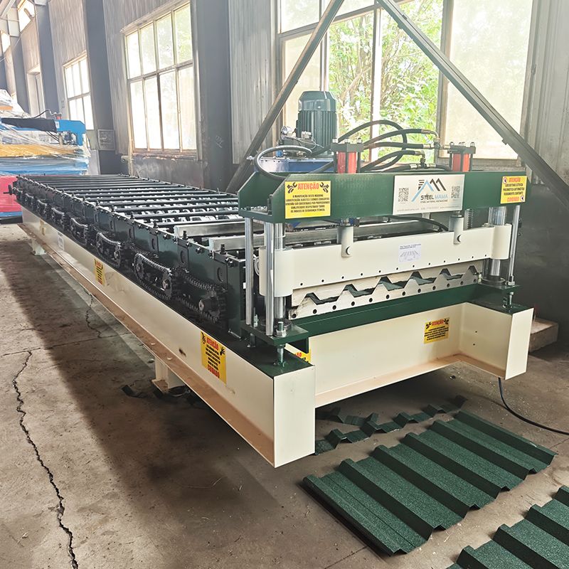 Brazil Popular Hot Sale Full Automatic TP40 Trapezoidal Roofing Sheet Roll Forming Machine