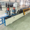 Portugal Popular Full Automatic Electrical Cabinet U Guide Rail Roll Forming Machine Use in Steelmama Factory