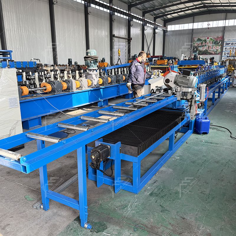 Nigeria Popular High Efficiency Full Automatic Oval Pipe Roll Forming Machine