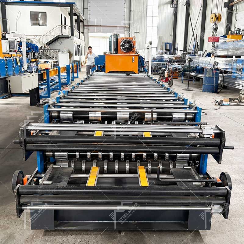 Steelmama Zimbabwe Popular 840 IBR & 836 Corrugated Roofing Sheet Double Layer Cold Roll Forming Machine Manufacturers