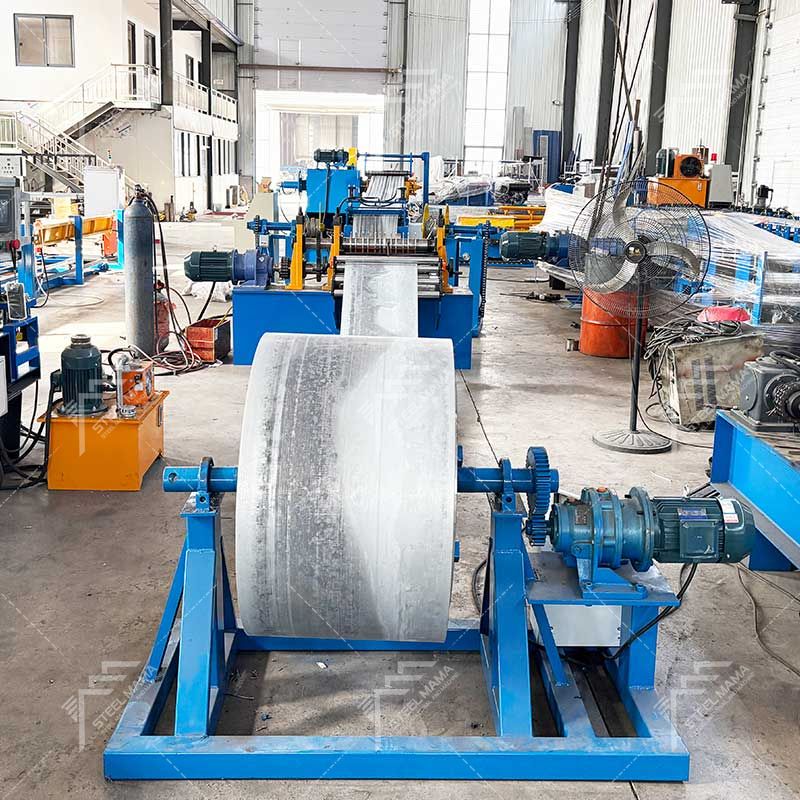 Turkey Popular Easy Operation 0.2-0.7mm Steel Coil Slitting Line Machine