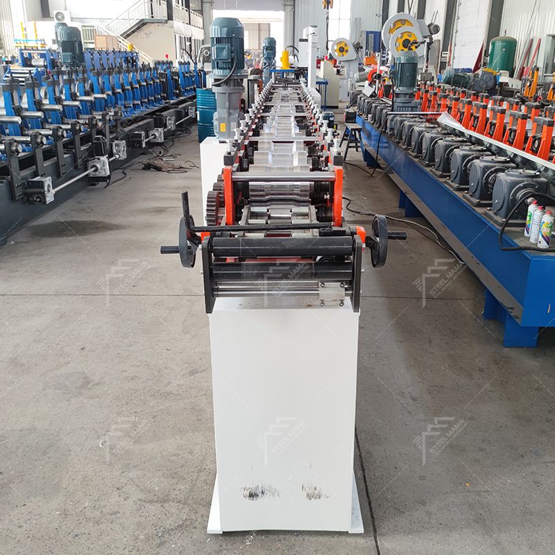 Morocco Popular Premium Euro Style Roller Shutter Door Cold Roll Forming Machine 