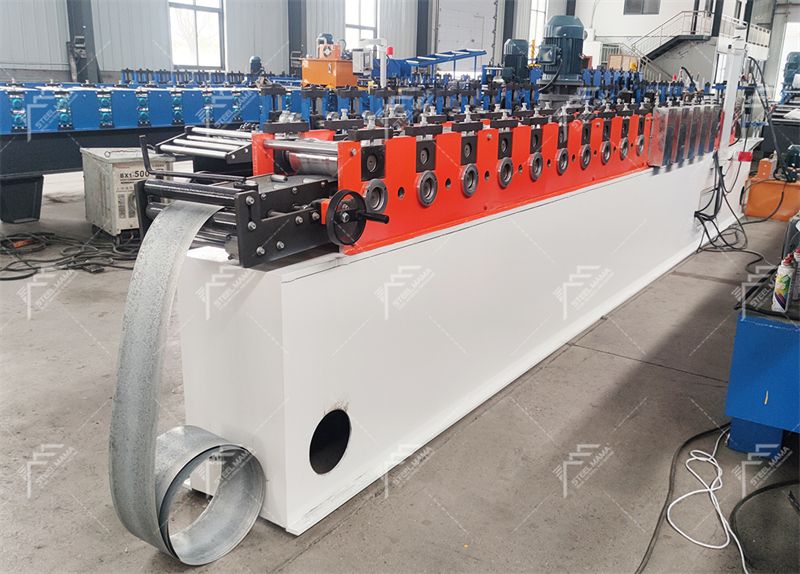 Euro Style Roller Shutter Door Roll Forming Machine 