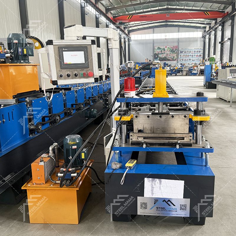 Russian Popular High Output Standing Seam Self Lock Metal Roofing Clip Panel Roll Forming Machine