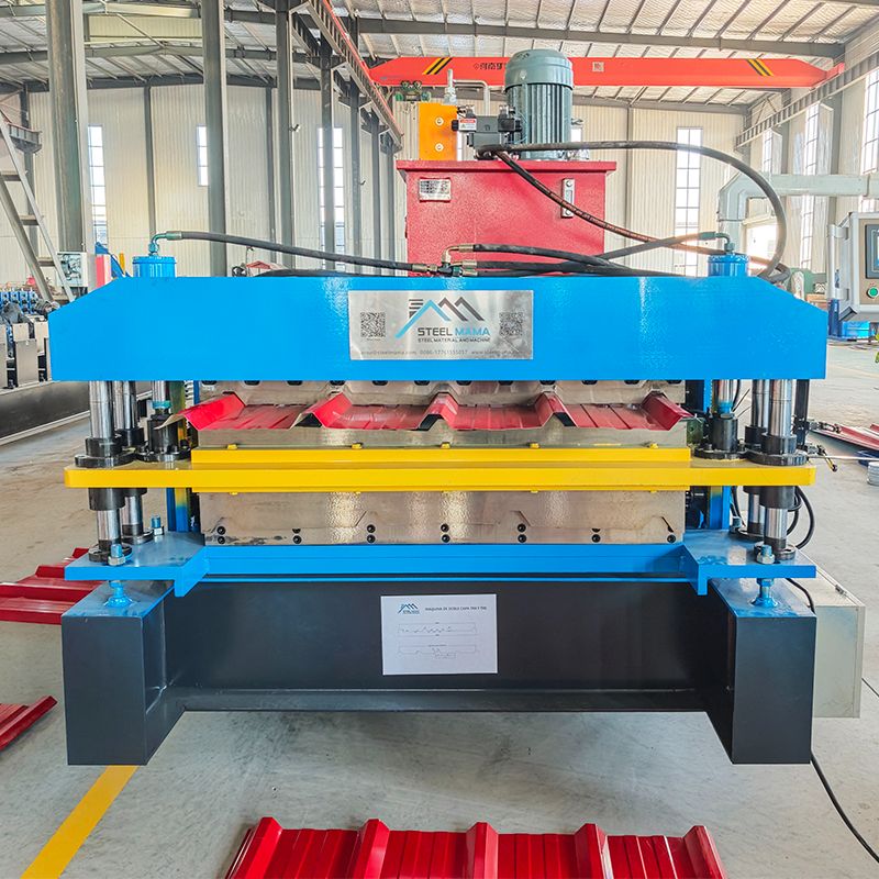 Peru Popular Custom Design TR4 Trapezoidal & TR5 Trapezoidal Roofing Sheet Double Layer Machine