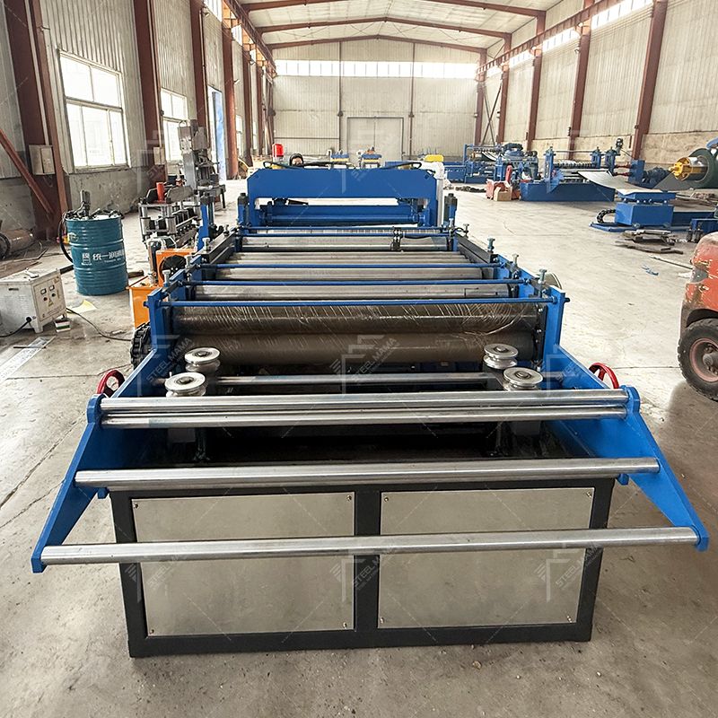 America Popular High Performance Steel Coil Metal Leveling And Slitting Machine