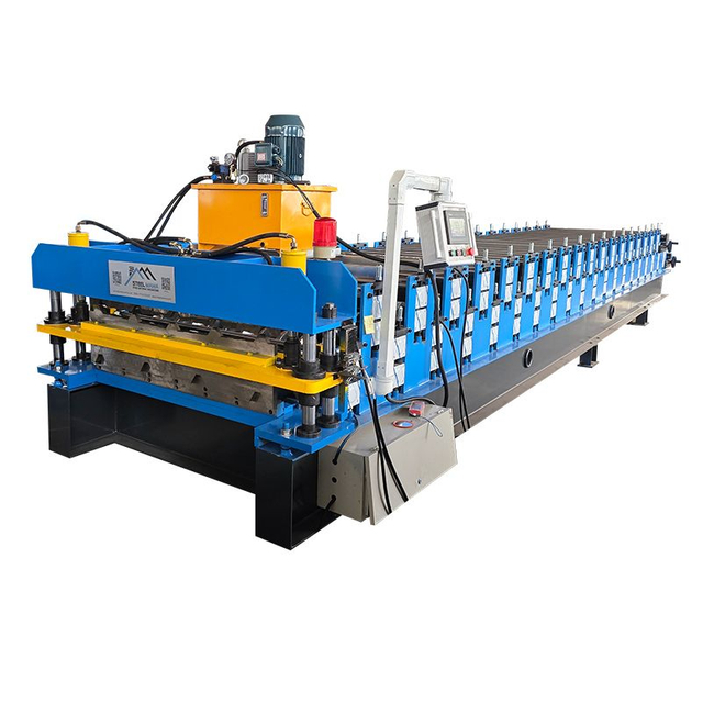 Peru Popular High Productivity TR4 IBR & TR5 IBR Roofing Sheet Double Layer Machine